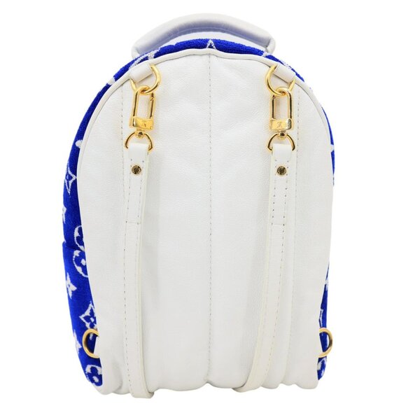 Louis Vuitton  Palm Spring Mini Velvet Backpack Blue main image 5